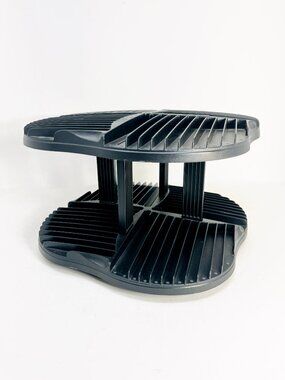 SSP-88 ALPHA CD SPINNER Tower Holds 88 DVD Storage Carousel